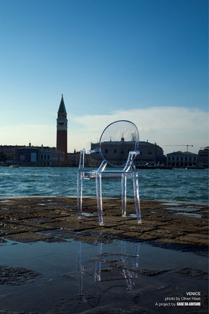 Louis Ghost Chair White
