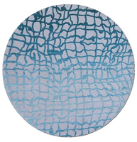 Louis de Poortere Blue Marine Round Rug 9203