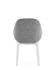 Clap Tissue Shirley Armchair White Gray