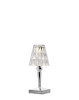 Battery Metal Lamp Chrome