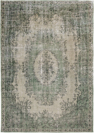 Louis de Poortere Palazzo Da Mosto Este Green carpet 9142
