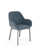 Clap Aquaclean Armchair Gray Blue
