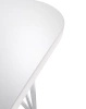 Max 160x80 cm White Chrome Table