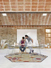 Gan Kilim Hexa Orange Carpet