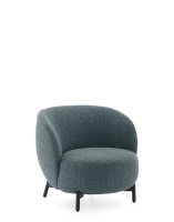 Lunam Armchair Curly Petrol