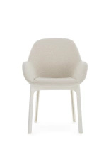 Clap Tissue Shirley Armchair White White