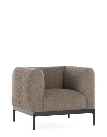 Asia Armchair (Bouclè) Beige