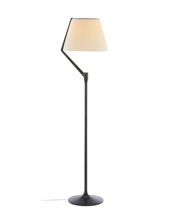 Angelo Stone Floor Lamp Titanium