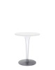 Top Top Round Outdoor Stolik Biały