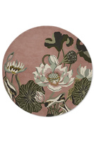 Dywan Wedgwood Waterlily Round Dusty Rose 038602