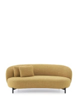 Lunam Curly Sofa Yellow