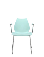 Maui Chair Chrome Light Blue