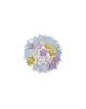 Bloom Applique Wall Lamp Lavender