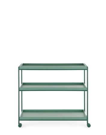Trays 80 cm x 40 cm Trolley Green