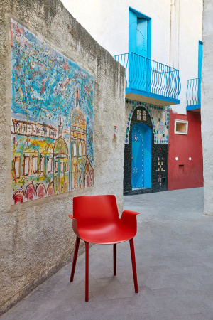 Piuma Chair Red