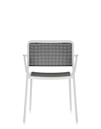 Audrey Chair White Black