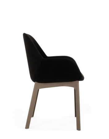 Clap Aquaclean Armchair Taupe Black