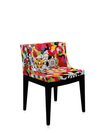Mademoiselle à la mode missoni Chair Black Vevey Red Tones