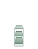 Trays 140 cm x 40 cm Bookcase Green