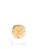 Air Du Temps Transparent/Gold Table Clock
