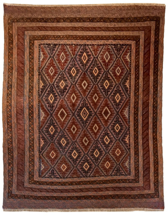 Afghan Wool Rug Unique 138 x 191 65719
