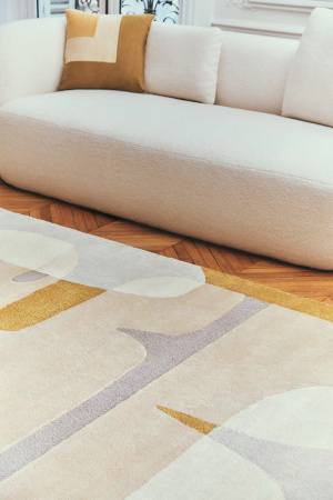 Toulemonde Bochart Sirocco Ocre Carpet
