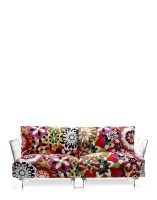 Pop Missoni Two-Seater Sofa Czerwony