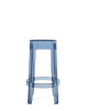 Charles Ghost 65 cm Bar Stool Blue