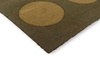 Brink&Campman Festival Dots Olive Green rug 495817