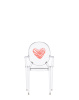Loulou Ghost Special Edition Chair Transparent Heart