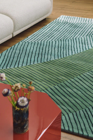 Toulemonde Bochart Ammonite Abysse carpet