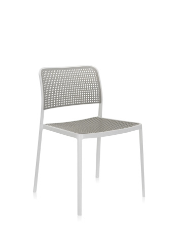 Audrey Chair White Gray