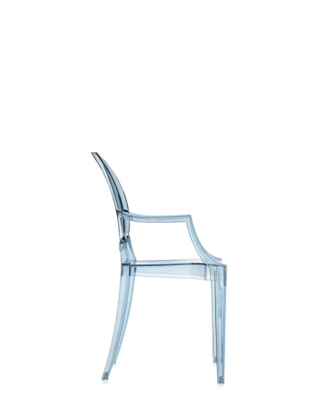Loulou Ghost School Chair Blue