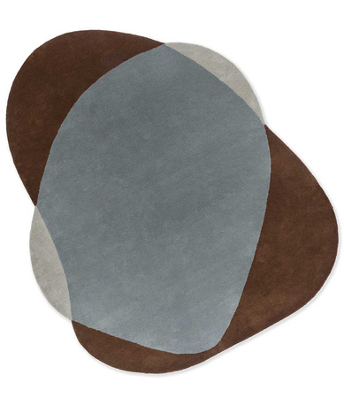 Brink&Campman Element Chad Brown-Blue Carpet 087705