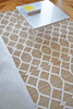 Gan Kilim Rodas White Carpet