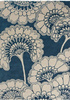 Florence Broadhurst Japanese Floral Midnight rug 039708