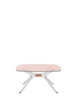 Blast Square Table Pink/Brown