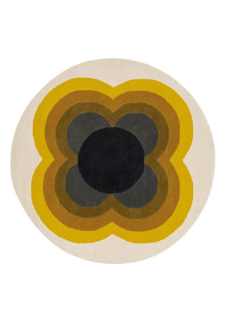 Orla Kiely Sunflower Yellow Carpet 060006