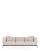 Asia Three-Seater Sofa (Panamino) White