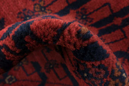 Afghan Mohammadi Khan Wool Carpet 732724 250x350