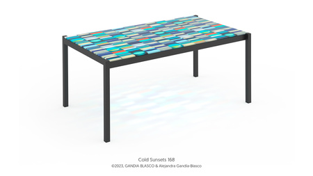 Stół Gandiablasco Iris Dining 168x98 cm