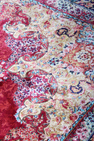 Iran Ghom Harir Silk Carpet 79554 100x150