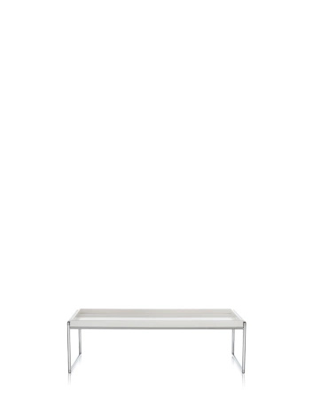 Trays 80 cm x 40 cm Stolik Biały