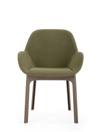 Clap Aquaclean Armchair Taupe Green