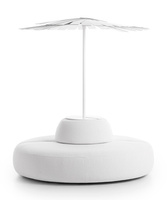 Gandiablasco Ensombra Puff With Backrest