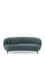 Lunam Curly Sofa Petrol