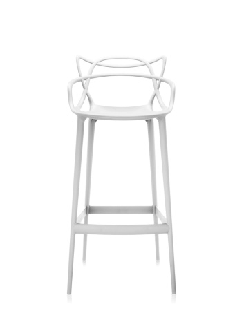 Masters Stool 75 cm Stołek Barowy Biały