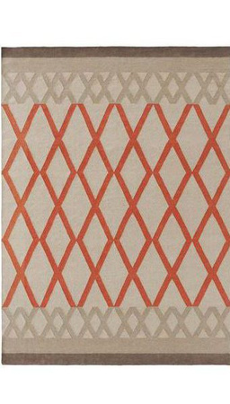 Gan Kilim Sioux Coral Carpet