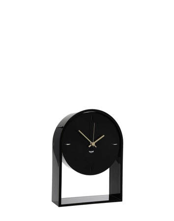 Air Du Temps Table Clock Black