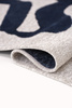 Louis de Poortere Ribbon Sea Ink rug 9849